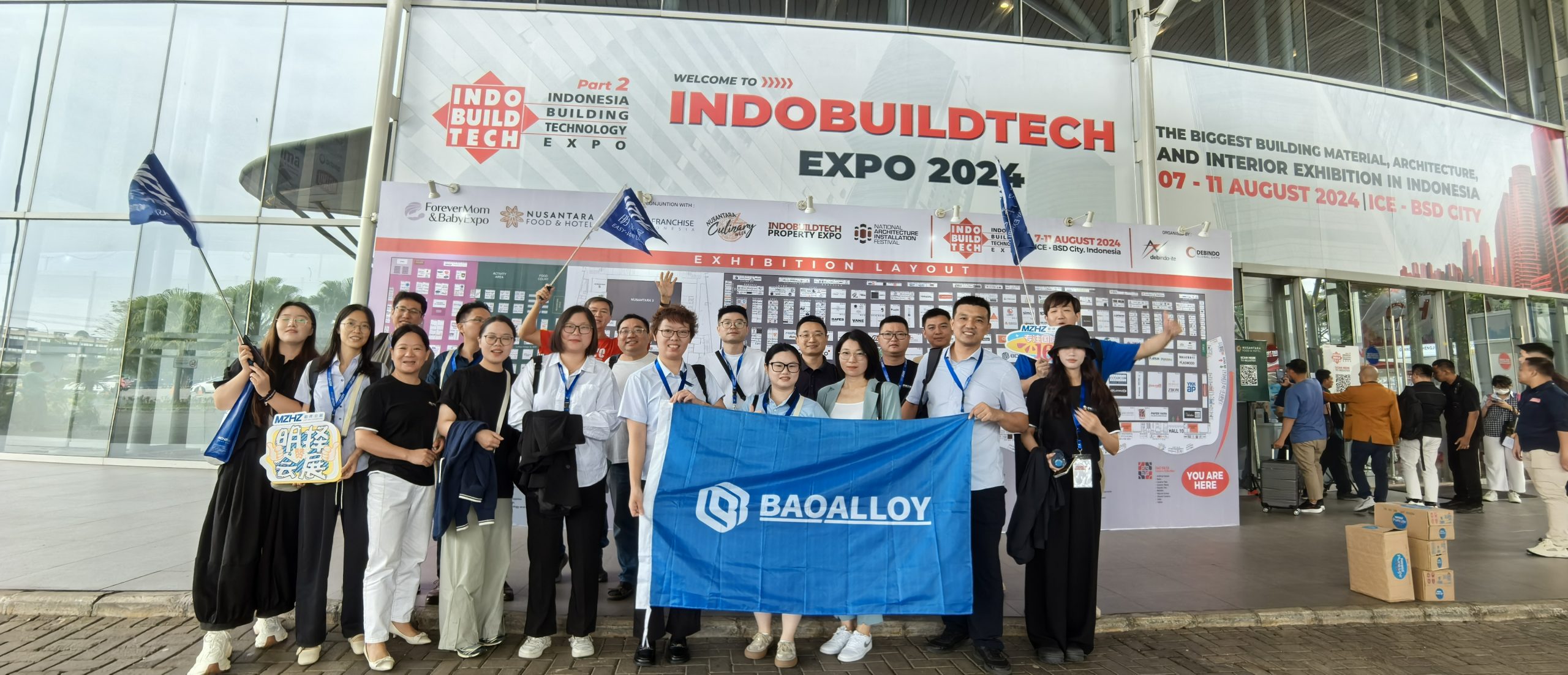 Baoalloy Participates in Indonesia Exhibition